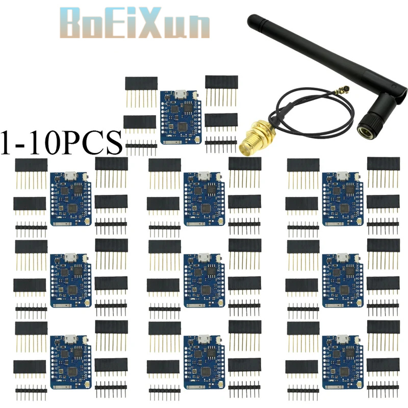 D1 Mini Pro - 1-10 peças WEMOS D1 Mini Pro