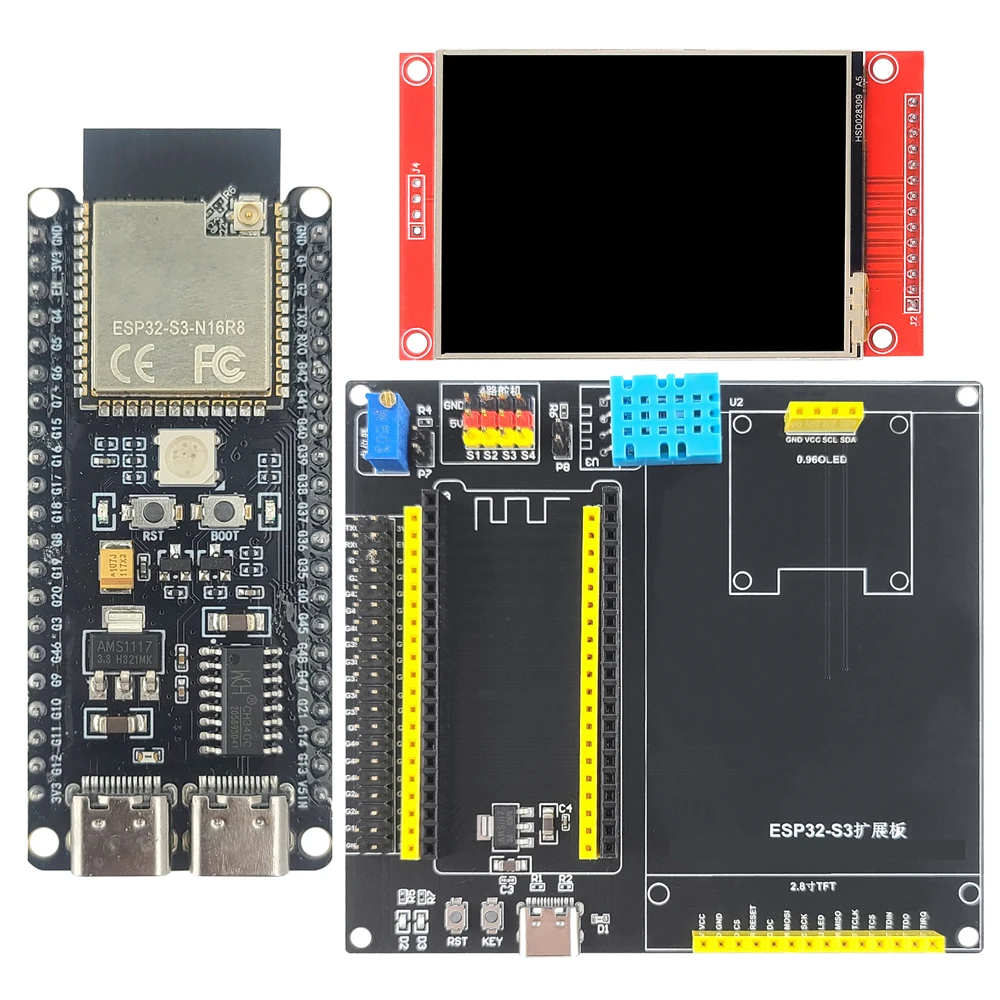 Esp32 S3 Devkitc 1 - Kit de Placa de Desenvolvimento ESP32-S3-DevKitC-1