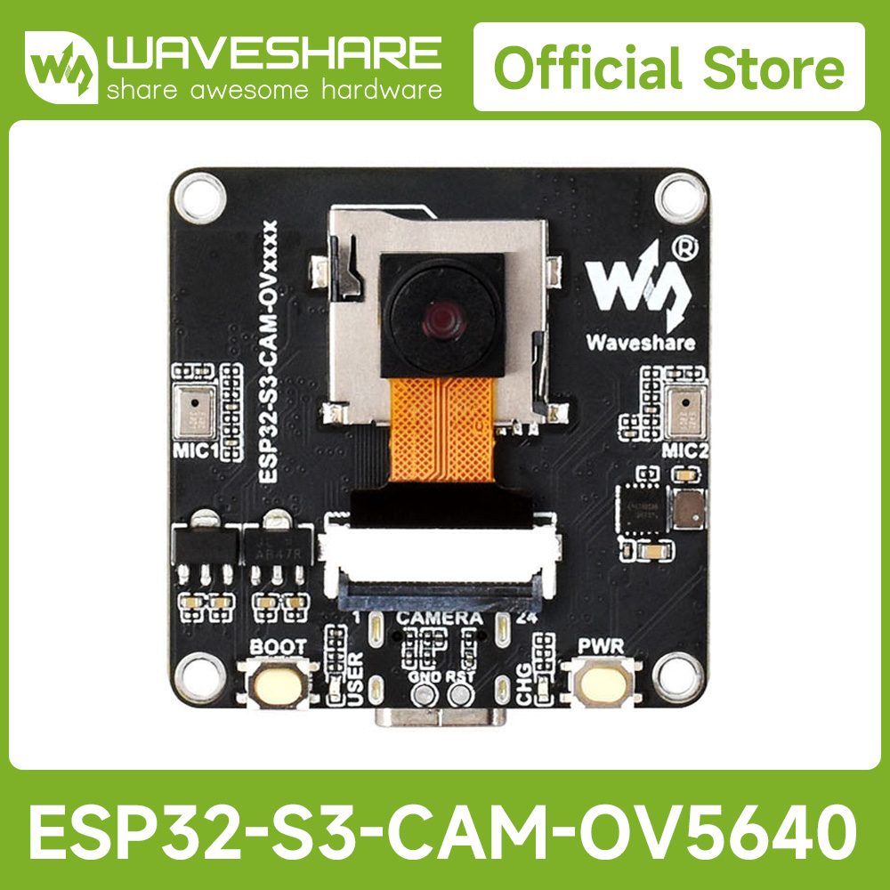 Waveshare Esp32 - Placa de Desenvolvimento de Câmera Waveshare