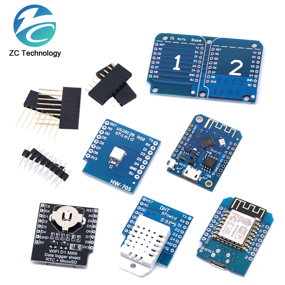 D1 mini esp8266 ESP-12F ch340g - Wemos D1 Mini avaliação e preço