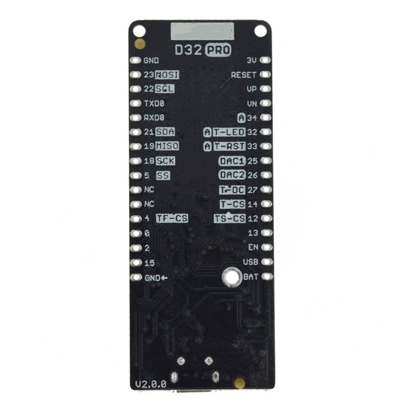 Placa Ingenious-D32 Pro V2.0.0 - Lolin D32 avaliação e preço
