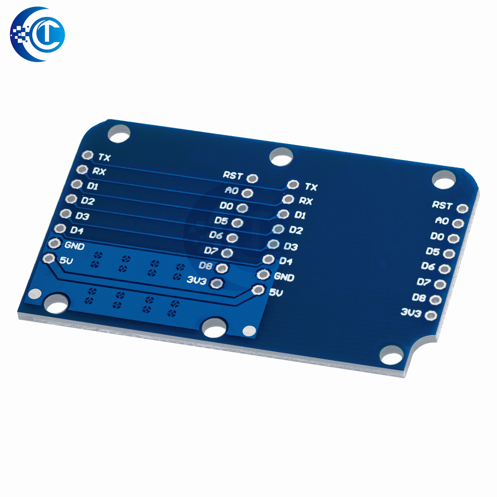 Escudo de base dupla de soquet - Wemos D1 Mini avaliação e preço