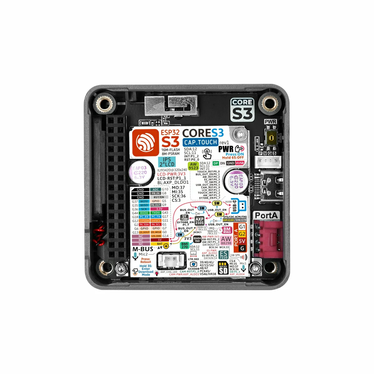 Controlador IoT programável M5 - Doit Esp32 avaliação e preço